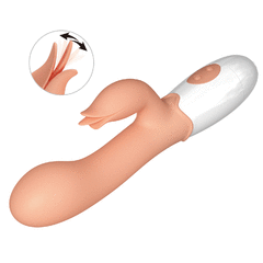 PRETTY LOVE DOBLE ESTIMULADOR CON VIBRADOR 2 MOTORES 30 VELOCIDADES BLOODY MARY BI-014961R - comprar online