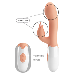 PRETTY LOVE DOBLE ESTIMULADOR CON VIBRADOR 2 MOTORES 30 VELOCIDADES BLOODY MARY BI-014961R - comprar online