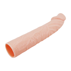 PRETTY LOVE FUNDA PENEANA DE SILICONA 19 CM ALARGA 6 CM BI-026206 - CATAMARCASEX LENCERIA Y SEX SHOP