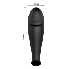 PRETTY LOVE PLUG ANAL 12 MODOS DE VIBRACION ATERCIOPELADO BI-040040 - tienda online