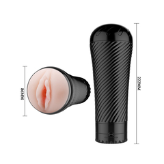 PRETTY LOVE MASTURBADOR DE SILICONA EN FORMA DE VAGINA CON VIBRADOR PINK PUSSY BM-00900T31Z - CATAMARCASEX LENCERIA Y SEX SHOP