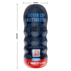 PRETTY LOVE MASTURBADOR DE SILICONA VAGINA BM-00900T58 - tienda online