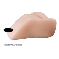 PRETTY LOVE MASTURBADOR DE SILICONA EN FORMA DE VAGINA CON VIBRADOR BM-009106