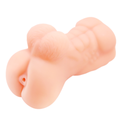 PRETTY LOVE MASTURBADOR DE SILICONA CON TESTICULOS CRAZY BULL BM-009177 - comprar online