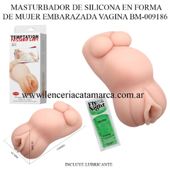 PRETTY LOVE MASTURBADOR DE SILICONA EN FORMA DE MUJER EMBARAZADA VAGINA BM-009186