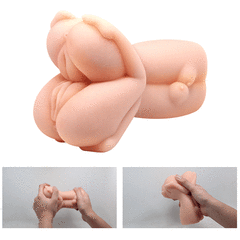 PRETTY LOVE MASTURBADOR DE SILICONA DOBLE VAGINA BM-009193-1 - comprar online