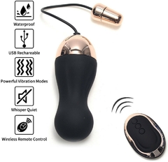 ST HUEVO ESTIMULADOR CON VIBRADOR A CONTROL REMOTO RECARGABLE BST-EG050 - tienda online
