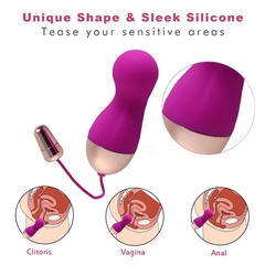 ST HUEVO ESTIMULADOR CON VIBRADOR A CONTROL REMOTO RECARGABLE BST-EG050 - CATAMARCASEX LENCERIA Y SEX SHOP