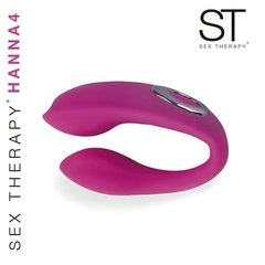 ST ESTIMULADOR U HANNA 4 CON VIBRADOR 2 MOTORES RECARGABLE BST-VB1722A - comprar online