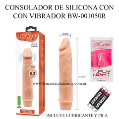 PRETTY LOVE CONSOLADOR DE SILICONA CON VIBRADOR BW-001050R