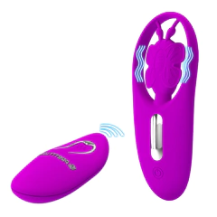 PRETTY LOVE ESTIMULADOR DANCING BUTTERFLY PARA TANGA CON 12 MODOS DE VIBRACION Y CONTROL REMOTO BW-022070ZW - CATAMARCASEX LENCERIA Y SEX SHOP