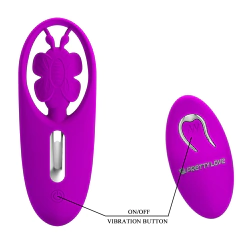 PRETTY LOVE ESTIMULADOR DANCING BUTTERFLY PARA TANGA CON 12 MODOS DE VIBRACION Y CONTROL REMOTO BW-022070ZW - comprar online