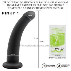 ST CONSOLADOR ANAL PROSTATICO DE SILICONA BY17-141 BLACK
