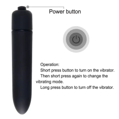 ST ESTIMULADOR CON VIBRADOR SILVER BULLET BY17-201 BLACK - CATAMARCASEX LENCERIA Y SEX SHOP