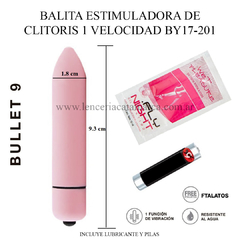 ST ESTIMULADOR CON VIBRADOR SILVER BULLET BY17-201 PINK