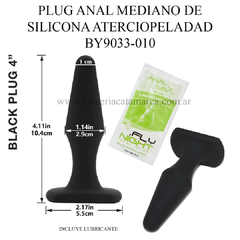 ST PLUG ANAL MEDIANO DE SILICONA BY9033-010