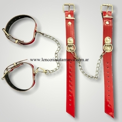SADO KIT PARA SADOMASOQUISMO ROJO 4 PRODUCTOS KITR - tienda online