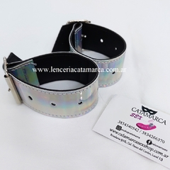 SADO ESPOSA PEGADA ECO CUERO PLATEADO CE24950P - comprar online