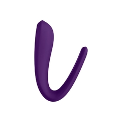 SATISFYER ESTIMULADOR U CON VIBRADOR RECARGABLE DOUBLE CLASSIC J2008-2-P - CATAMARCASEX LENCERIA Y SEX SHOP