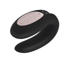 SATISFYER DOBLE ESTIMULADOR U DE PUNTO G Y CLITORIS RECARGABLE BLUETOOTH DOUBLE JOY J2008-16-1 - comprar online