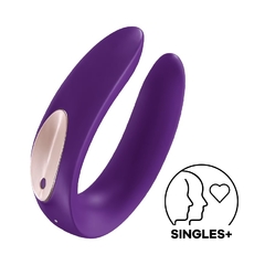Imagen de SATISFYER ESTIMULADOR U CON 10 MODOS DE VIBRACION RECARGABLE DOUBLE PLUS J2008-3-P