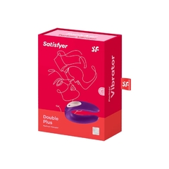 SATISFYER ESTIMULADOR U CON 10 MODOS DE VIBRACION RECARGABLE DOUBLE PLUS J2008-3-P - comprar online