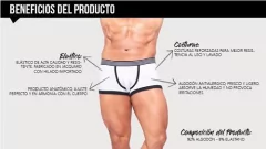 NARCISO BOXER KLEIN LISOS DE ALGODÓN NEGRO - CATAMARCASEX LENCERIA Y SEX SHOP