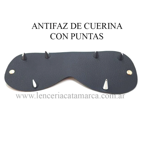INFARTA ANTIFAZ CUERINA CON PUNTAS FA-0432-01-1