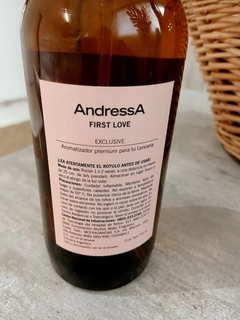 ANDRESSA PERFUME PERFUMINA FIRST LOVE PARA LA ROPA 500 ML en internet
