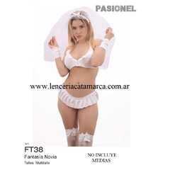 PASIONEL DISFRAZ DE NOVIA SEXY FT38 - comprar online