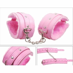 INFARTA KIT DE BONDAGE DE 7 PIEZAS CON PELUCHE ROSADO FTM-007-PK en internet