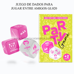 SEXITIVE JUEGO DE DADOS X 3 IDEAL PARA REUNIONES DE AMIGOS GL020