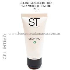 ST GEL LUBRICANTE EFECTO FRIO ICE 120CC