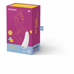 SATISFYER SUCCIONADOR DE CLITORIS RECARGABLE Y BLUETOOTH CURVY1+ J2018-U80-2 en internet