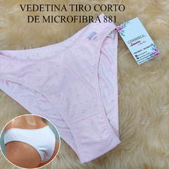 JALINE VEDETINA TIRO CORTO DE MICROFIBRA ROSADA 881RO T1