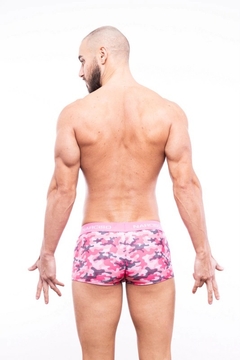 NARCISO MINI BOXER JAMES CAMU ROSA MICROFIBRA - CATAMARCASEX LENCERIA Y SEX SHOP