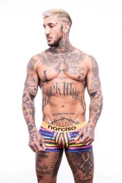 NARCISO MINI BOXER JAMES COLORES MICROFIBRA - comprar online