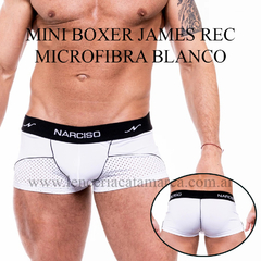 NARCISO MINI BOXER JAMES REC MICROFIBRA BLANCO