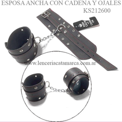 SADO ESPOSA ANCHA CON CADENA Y OJALES KS212600