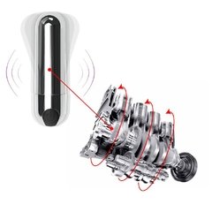 ST ESTIMULADOR CON VIBRADOR SILVER BULLET RECARGABLE ST2222 - comprar online