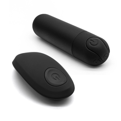 ST ESTIMULADOR CON VIBRADOR SILVER BULLET BLACK RECARGABLE CON CONTROL REMOTO LY72R01-027