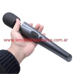 ST MASAJEADOR DE SILICONA RECARGABLE NEGRO LY98C01-011 - comprar online