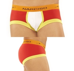 NARCISO SLIPS MANU ALGODÓN ROJO en internet