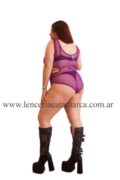 PLUSS BODY MEDUSA DE TUL PLUS LILA SIZE REVISAR TABLA DE TALLE - comprar online