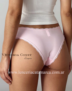 VICTORIA COSSY VEDETINA DE SEDA FRIA SIN ELASTICO ROSADO 19/1 NAVI - comprar online