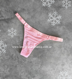 VICTORIA COSSY TANGA COLALESS DE TUL REGULABLE ROSADO 36 NAVI TU - comprar online