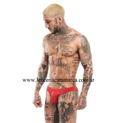 NARCISO SLIPS OSVY LISOS ALGODON ROJO - comprar online