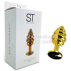 ST PLUG ANAL METAL PL112GOLD