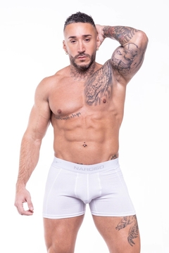 NARCISO BOXER RAKIA SOFT ALGODON BLANCO - comprar online
