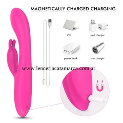 S-HANDE DOBLE ESTIMULADOR VIBRADOR CON CALOR DE SILICONA SHD-S103 - CATAMARCASEX LENCERIA Y SEX SHOP
